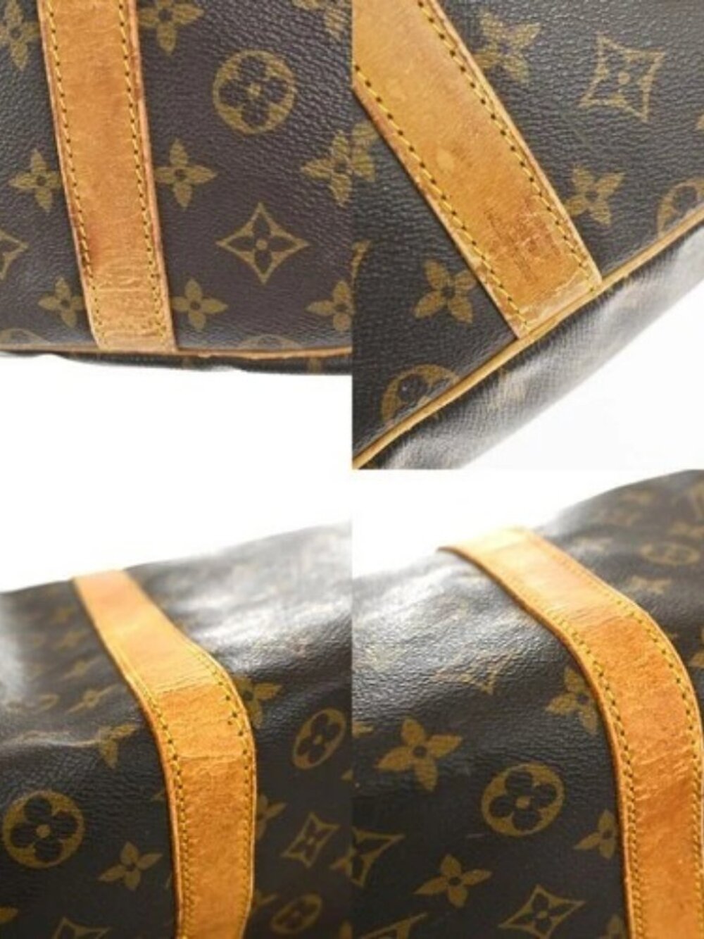 LOUIS VUITTON Keepall Bandouliere 60 2Way Hand Bag Monogram Brown M41412 11YH929 - Picture 11 of 16